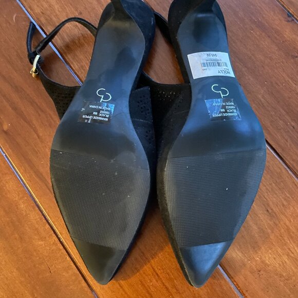 Dressbarn Holly Slingback Heels- Black (included in 5 clothing items for $15) - Picture 6 of 8